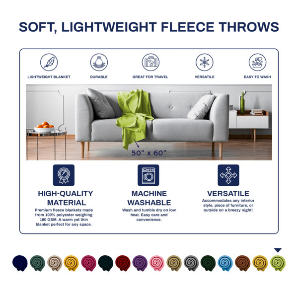 Winston Porter Throw Blanket & Reviews Wayfair